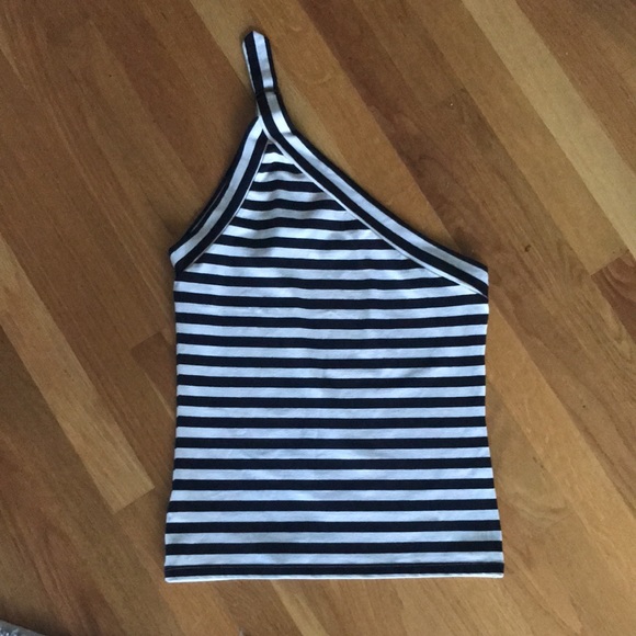 MNG by Mango one-shouldered buckle-strap tank - Picture 6 of 10